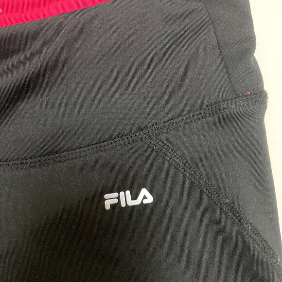 XS Fila Cropped Yoga Running Pants - Picture 9 of 11